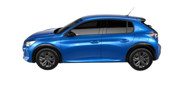 Peugeot 208 Bleu Alpine